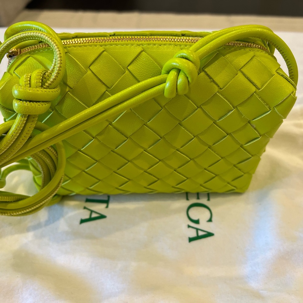 Bottega Veneta mini loop camera bag